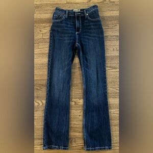 Wrangler 20X Dark Wash Adjustable Waist Jeans 16 Slim